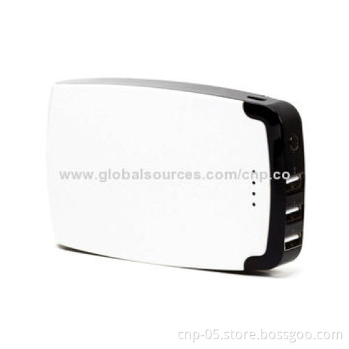 11,000mAh Portable Power Banks, Triple USB Output, 11-12 Hours Charging Time